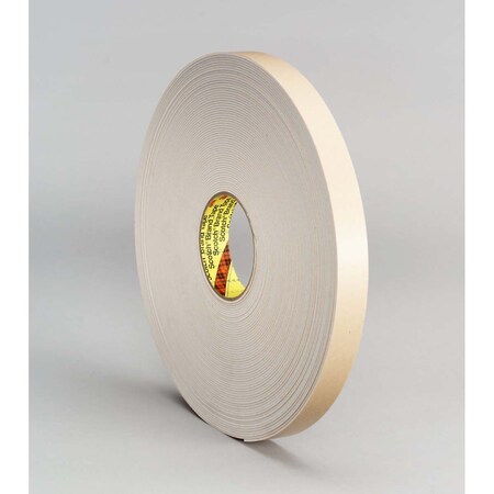 3M Double Coated Polyethylene Foam Tape 4496B, Black, 2 In X 36 Yd, 62 Mil 7000124261